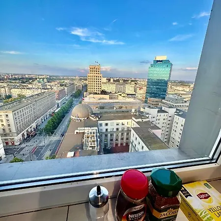 Apartamento Blue 4 Metro Wifi 1 Gbs Tv'70 Netflix Hbo Skyshow Varsóvia