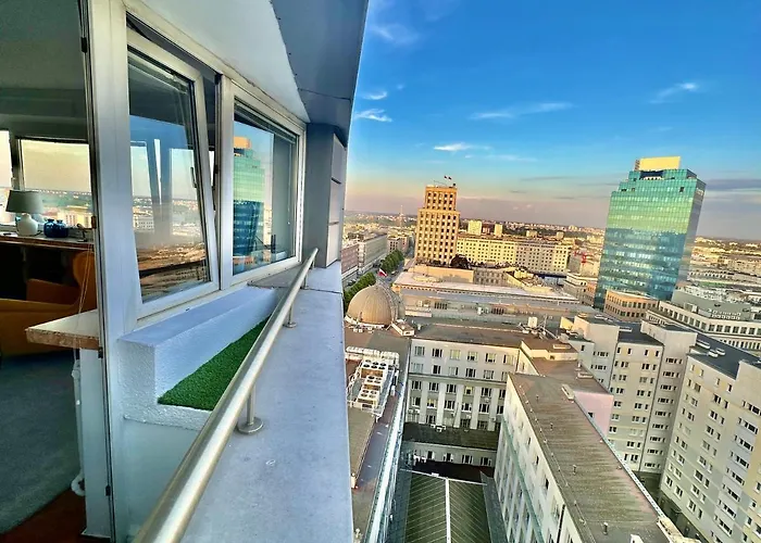 Blue 4 Metro Wifi 1 Gbs Tv'70 Netflix Hbo Skyshow Apartment Warsaw